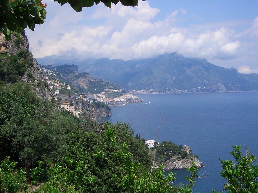 Amalfi 51 Con Vista Mare, Giardino E Terrazze Villa Conca dei Marini Exterior photo