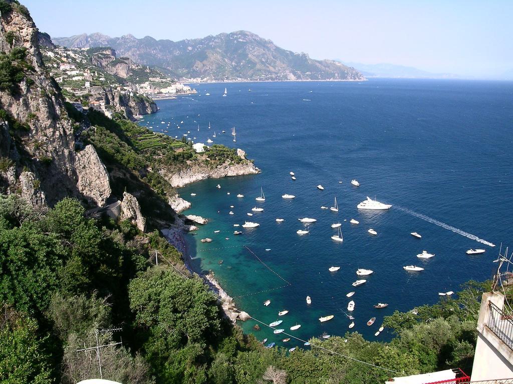 Amalfi 51 Con Vista Mare, Giardino E Terrazze Villa Conca dei Marini Exterior photo